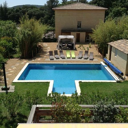 Villa La Charmeuse Fleurie Collias Exterior photo